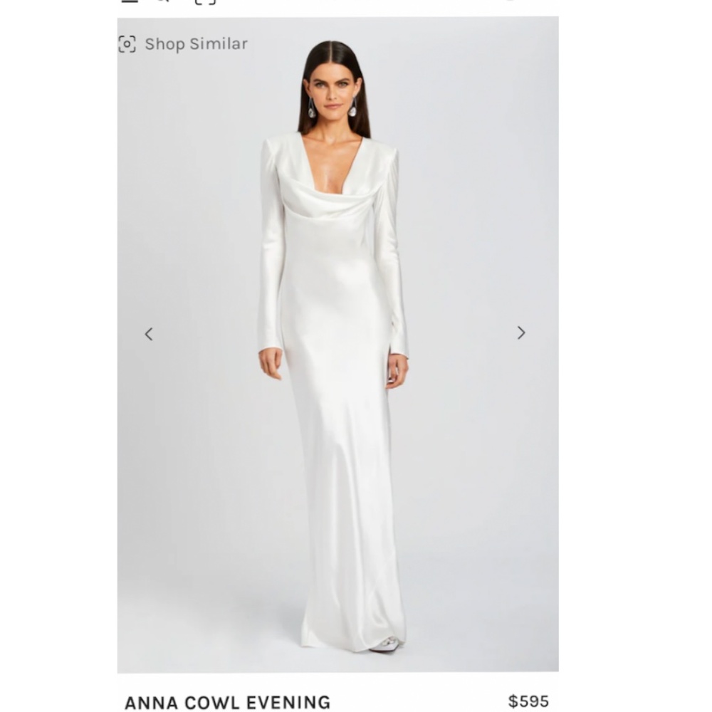 Anna Cowl evening Dress